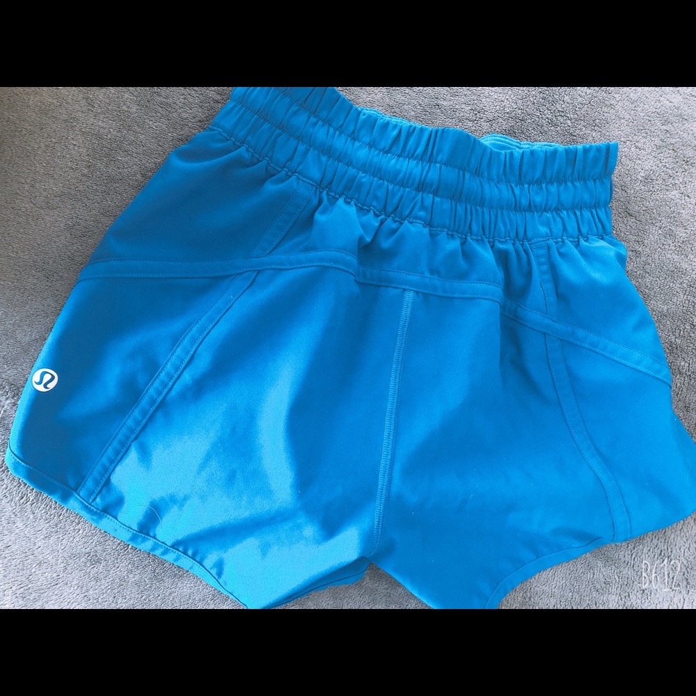 Women’s Lululemon blue running shirts